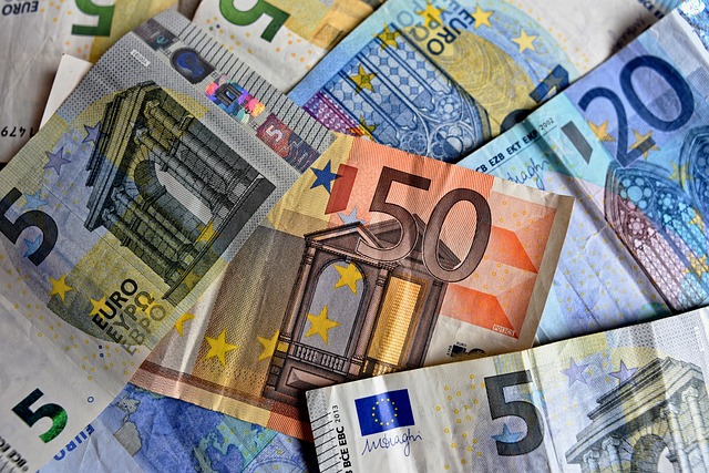 Billetes de euro de distintas denominaciones, la moneda que se utiliza en España